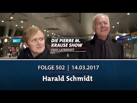 Harald Schmidt im Vorübergehen