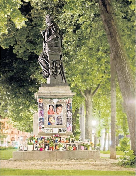 Ein Denkmal für Michael Jackson, mitten in München