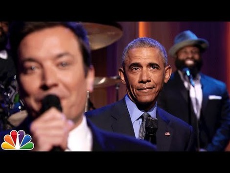 Bye bye, Barak - Obamas ‚Slow Jam' in Jimmy Fallons Late Night Show 