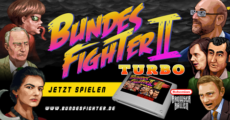 Wahlkampf im "Super Street Fighter"-Stil