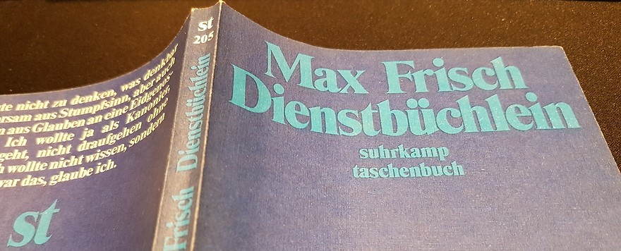 Der Zufall und Max Frisch
