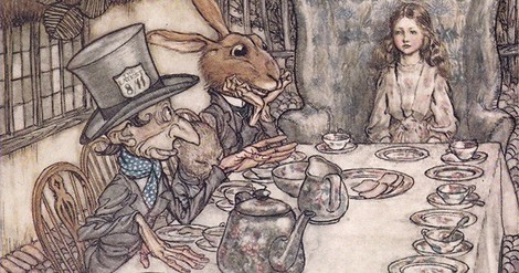 'Alice im Wunderland' und die Illustrationen von Arthur Rackham