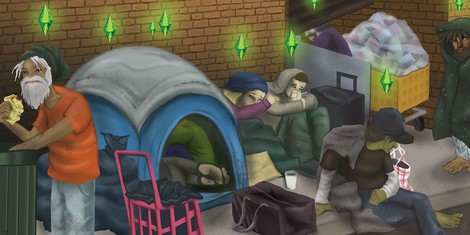 Alles was ich über Obdachlose weiß, habe ich aus Sim City gelernt…