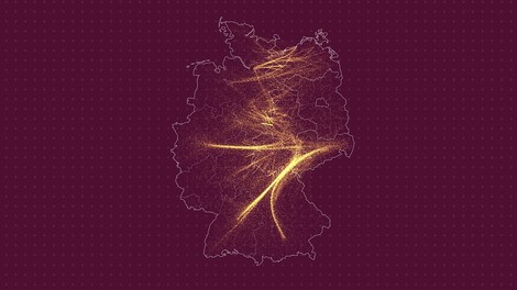 Wie ostdeutsche Regionen drei Jahrzehnte lang ihre Bevölkerung an den Westen verloren haben