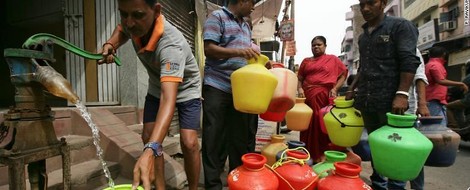 Die Schrift an der Wand: Wasserknappheit in Chennai, Tamil Nadu