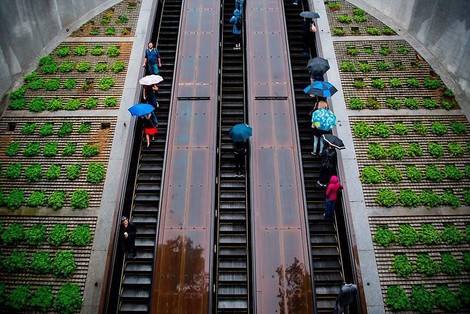 Die Geschichte der Rolltreppe