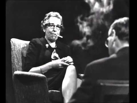 Hannah Arendt + Günter Gaus: Was politische Talkshows von heute aus den 60ern lernen können