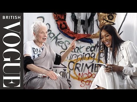 Modeikonen im Gespräch: Naomi Campbell interviewt Vivienne Westwood