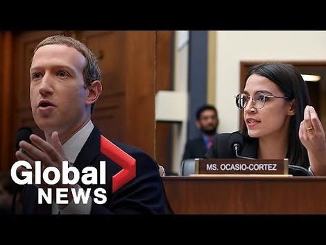"Aaahm Congresswoman" - Mark Zuckerberg endlich hart interviewt, von Alexandria Ocasio-Cortez 