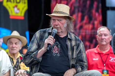 Doch keine Lachnummer: Neil Young