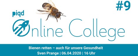 Bienen retten – auch für unsere Gesundheit (Sven Prange | 06.04.2020 | 16 Uhr)