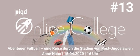 Abenteuer Fußball – eine Reise durch die Stadien von Post-Jugoslawien (Anne Hahn | 15.04. | 16 Uhr)