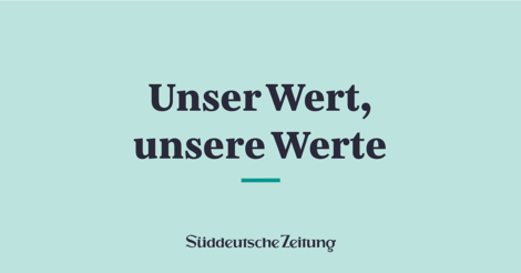 SZ-Wertepapier: Diese zehn Punkte sollen der Kompass der Süddeutschen Zeitung sein