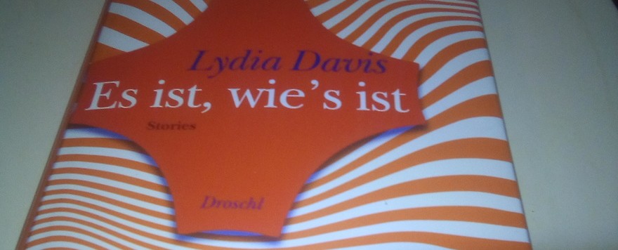 Wieder Lydia Davis