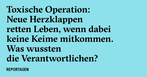 Eine Krankenhausinfektion und das Scheitern danach