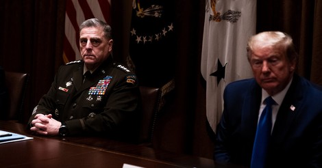 Muss das Militär im Zweifelsfall Trump aus dem Weißen Haus holen?
