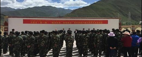 Arbeitslager in Tibet