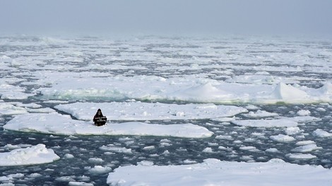Viel weniger Eis in der Arktis