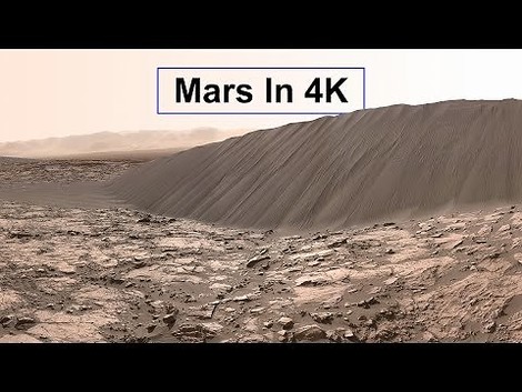 Wie es ist, auf dem Mars zu sein