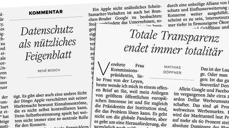 Die Doppelmoral des Axel-Springer-Verlags beim Datenschutz