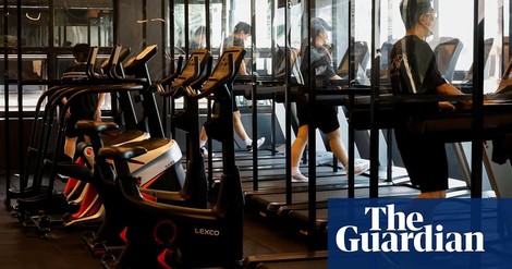 Langsamere Musik in koreanischen Fitnessstudios wegen Corona