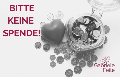 Spenden oder nicht spenden - das ist hier die Frage