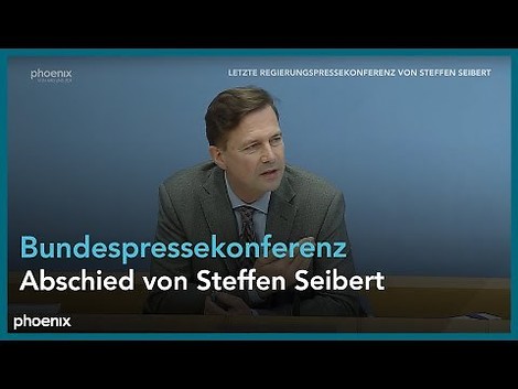 Nach 1165 Bundespressekonferenzen: Abschied von Steffen Seibert