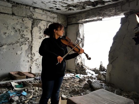 Trost mit der Geige  – "Heart for Ukraine"