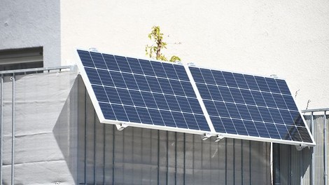 Mit Mini-Solaranlagen können auch Mieter eigenen Strom erzeugen