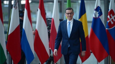Polens Premierminister Mateusz Morawiecki kritisiert Deutschland