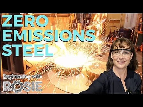 15 Minuten emissionsfreie Stahlherstellung
