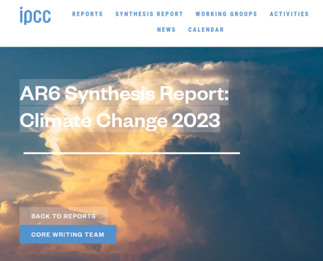Der Faktencheck und der 6. Sachstandsbericht des IPCC