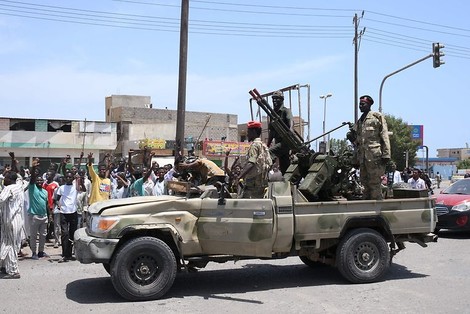 Russlands Verbindungen in den Sudan