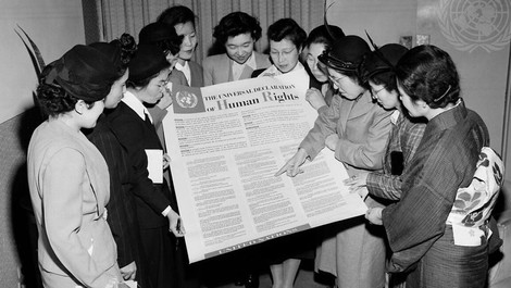 
Gestern & Heute: 75 Jahre Allgemeine Erklärung der Menschenrechte