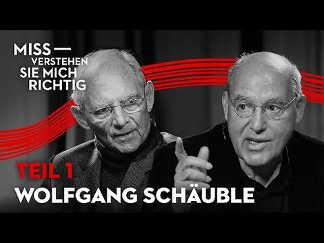 Ein Mann der Exekutive und ein großer Zeitzeuge: Wolfgang Schäuble