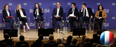 Wirtschaftsvison der Kandidaten für die EU-Wahl in Frankreich