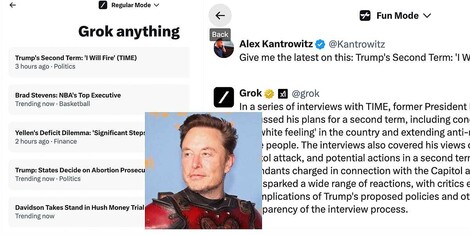 Wie Elon Musk sich die Zukunft der KI-News vorstellt