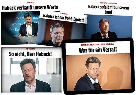 Die Anti-Habeck-Kampagne der BILD dokumentiert